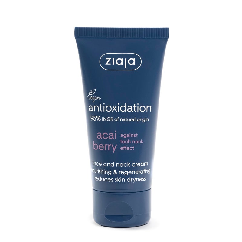 Ziaja Acai Berry Nourishing and Regenerating Face and Neck Cream - Image 1